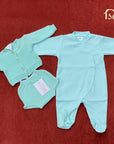 Babygrow verde água