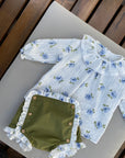 Blusa plumeti com flores