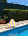 Puff praia Risca Largas Lima Lavanda | Com fecho