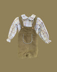 STRIPY DUNGAREES / ISA0601