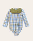 CHECKED ROMPER
