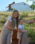 Jardineira linho