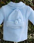 Casaco duplo com gorro