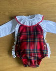 Fofo tartan bebé menina