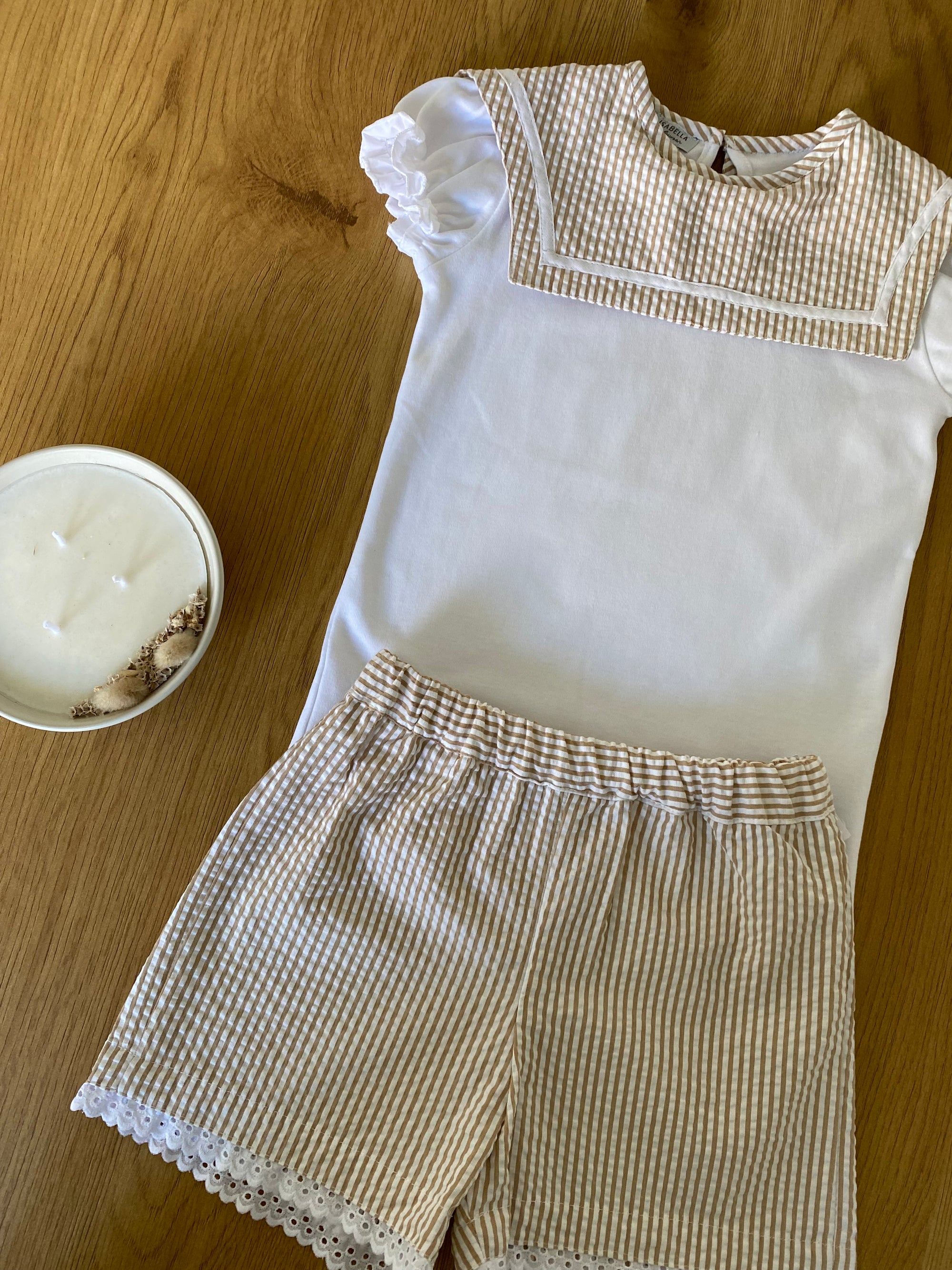 T-shirt gola marinheiro