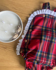 Fofo tartan bebé menina