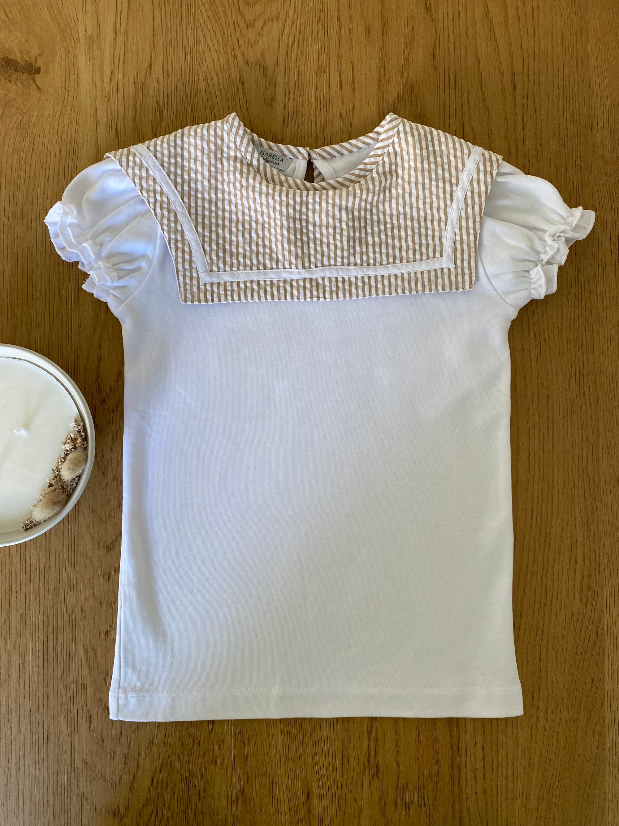 T-shirt gola marinheiro