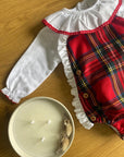 Fofo tartan bebé menina