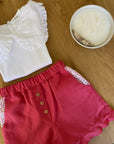 T-shirt gola babydoll