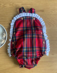Fofo tartan bebé menina