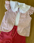 Conjunto linho magenta