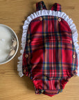 Fofo tartan bebé menina