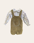 STRIPY DUNGAREES / ISA0601