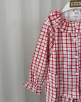 Pijama xadrez com gola