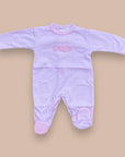 Babygrow rosa peixinho