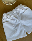 Calções piqué branco