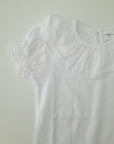 T-shirt manga curta gola