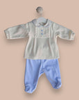 Babygrow veludo - 2 peças