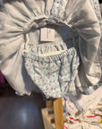 Vestido cerejas com tapa fraldas