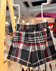 Calções tartan