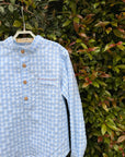 Camisa Capri | Vichy Azul