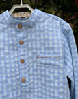 Camisa Capri | Vichy Azul