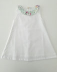 Vestido branco com gola