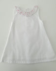 Vestido branco com gola