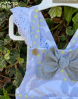 The Skirt with straps and ruffles