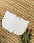 Babete musselina orgânica branco