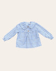 PLEATED CHECK SHIRT / ISA23231