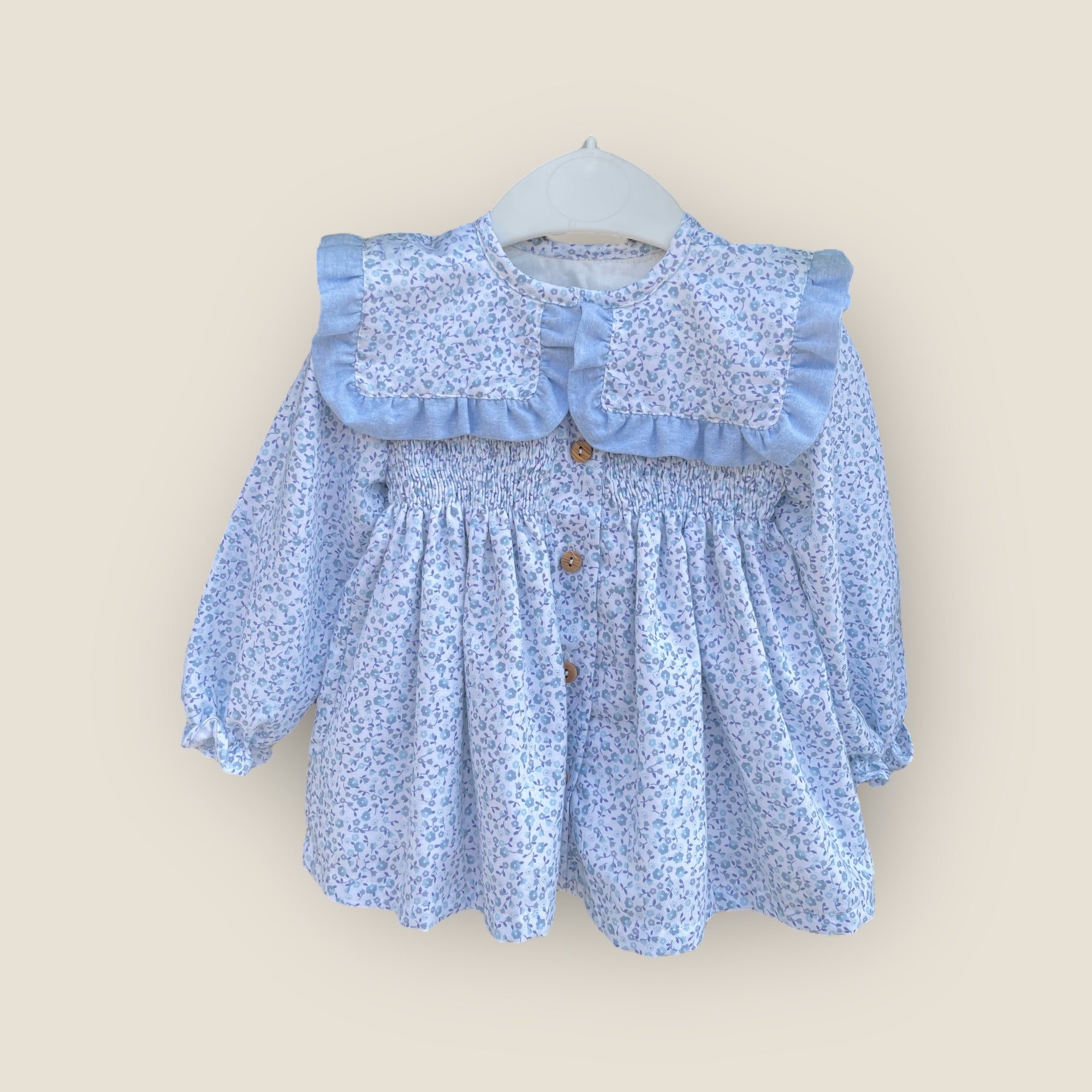 Vestido Blue Blossom