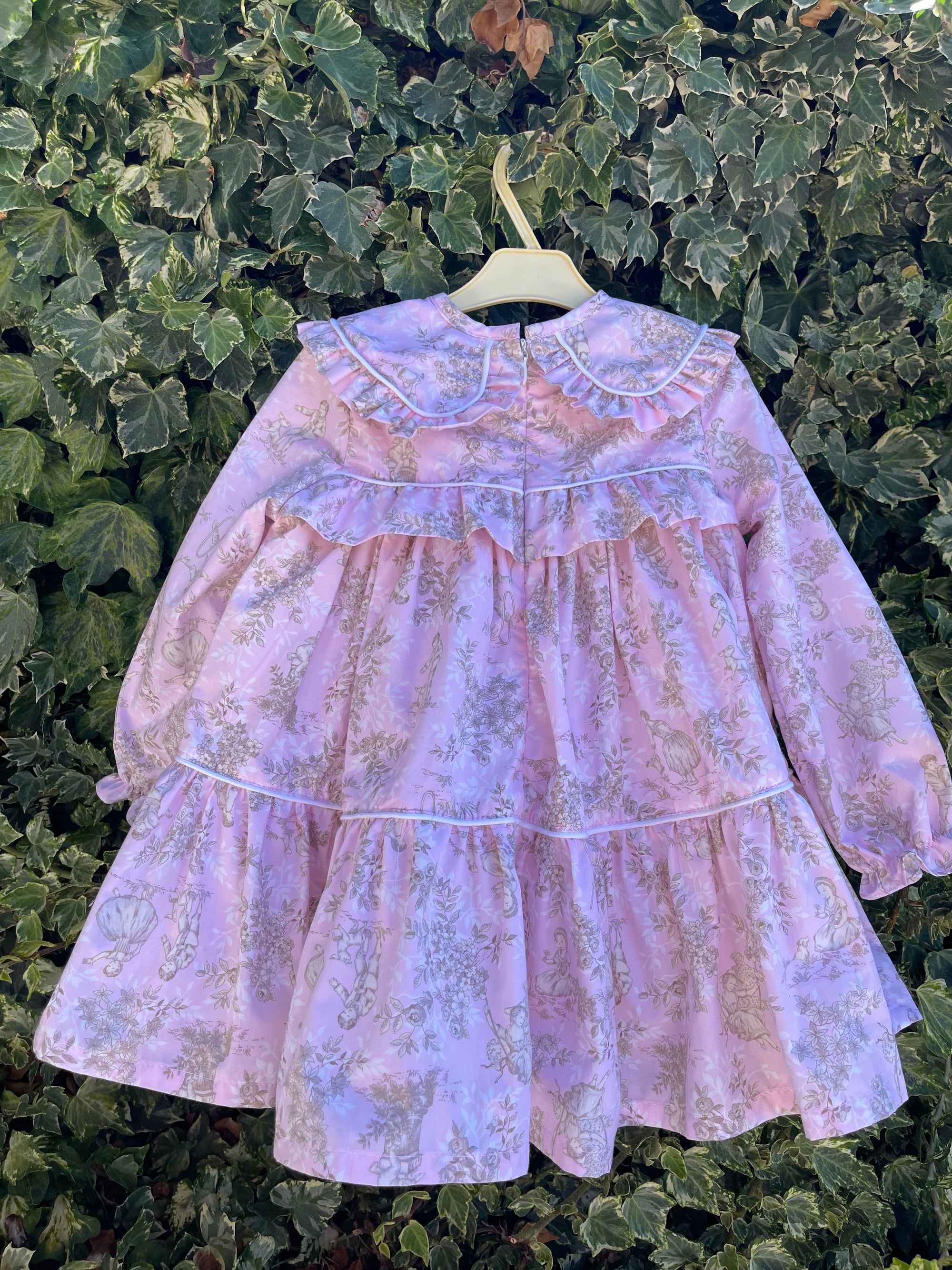 FLORAL DRESS WITH RUFFLES / ISA2001