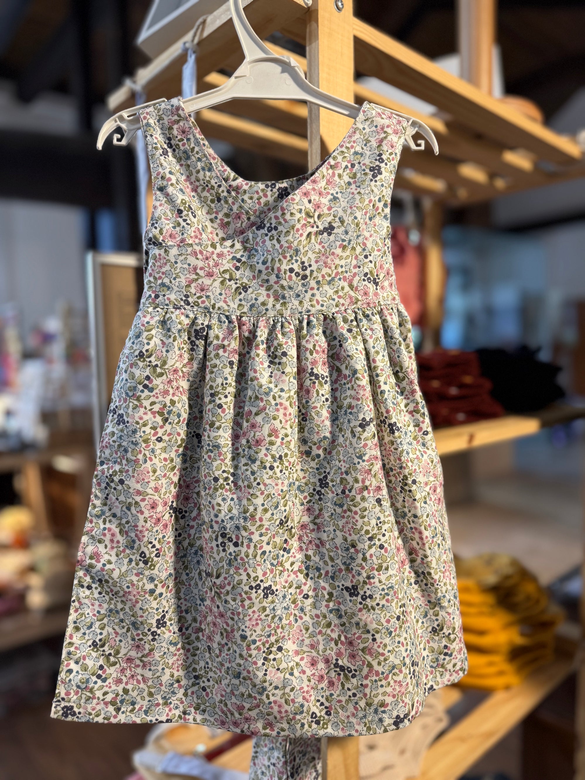 Cueiro bebé floral