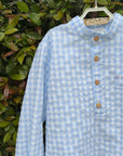 Camisa Capri | Vichy Azul