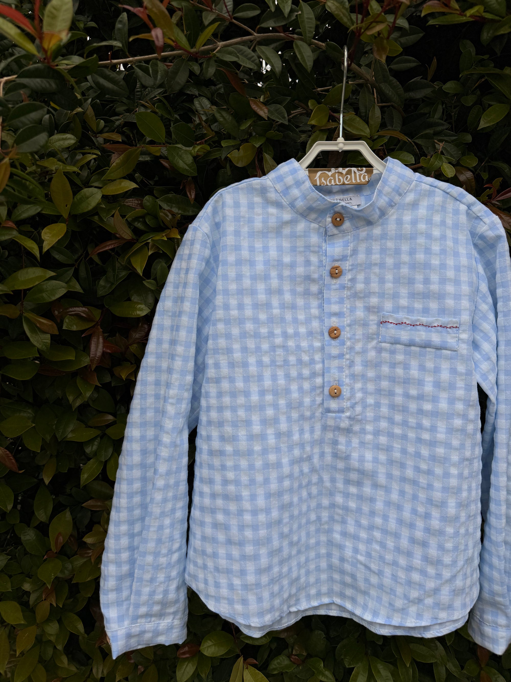 Camisa Capri | Vichy Azul