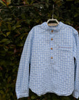 Camisa Capri | Vichy Azul