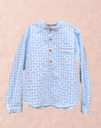 Camisa Capri | Vichy Azul